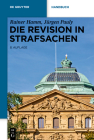 Die Revision in Strafsachen (de Gruyter Handbuch) By Rainer Hamm, Jürgen Pauly Cover Image