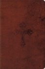 Compact Bible-ESV-Weathered Cross Design Cover Image
