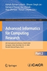 Advanced Informatics for Computing Research: 4th International Conference, Icaicr 2020, Gurugram, India, December 26-27, 2020, Revised Selected Papers (Communications in Computer and Information Science #1394) Cover Image