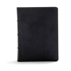 CSB Study Bible, Black Deluxe LeatherTouch: Faithful and True By CSB Bibles by Holman Cover Image