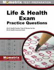 Life & Health Exam Practice Questions: Life & Health Practice Tests & Review for the Life & Health Insurance Exam Cover Image