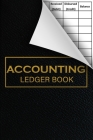 Accounting Ledger Book: 6 Column Payment Record And Tracker Log Book, General Business Ledger Checking Account, Income Expense Book Register, Cover Image