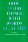 How to Do Things with Words: Second Edition (William James Lectures #5) Cover Image