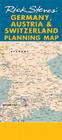 Rick Steves Germany, Austria & Switzerland Planning Map: Including Berlin, Munich, Salzburg & Vienna City Maps By Rick Steves Cover Image