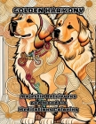 Golden Harmony: Majestic Retrievers and Mandala Meditations Coloring By Colorzen Cover Image