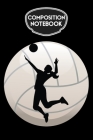 Composition Notebook: Girl's Volleyball By Alledras Volleyball Designs Cover Image