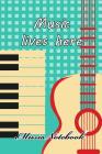 Music Noteboook: Music Lives Here By MM Music Sheet Cover Image