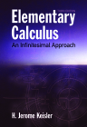 Elementary Calculus: An Infinitesimal Approach (Dover Books on Mathematics) By H. Jerome Keisler Cover Image