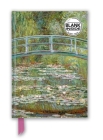 Claude Monet: Bridge over a Pond of Water Lilies (Foiled Blank Journal) (Flame Tree Blank Notebooks) Cover Image