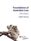 Foundations of Australian Law (Tup Textbooks) Cover Image