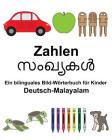 Deutsch-Malayalam Zahlen Ein bilinguales Bild-Wörterbuch für Kinder Cover Image