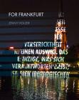 Jenny Holzer: For Frankfurt Cover Image