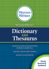 Merriam-Webster's Dictionary and Thesaurus By Merriam-Webster, Merriam-Webster (Editor) Cover Image