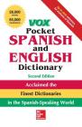 Vox Pocket Spanish and English Dictionary, 2nd Edition Cover Image
