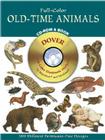 Full-Color Old-Time Animals CD-ROM and Book (Dover Electronic Series) By Dover Publications Inc Cover Image