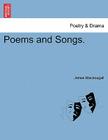 Poems and Songs. By James Macdougall Cover Image