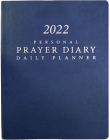 2022 Personal Prayer Diary and Daily Planner - Royal Blue (Italian Vinyl, Smooth) By Ywam Publishing Cover Image