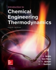 Introduction to Chemical Engineering Thermodynamics By Hendrick Van Ness, Michael Abbott, Mark Swihart Cover Image