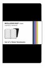 Moleskine Volant Notebook (Set of 2 ), Pocket, Ruled, Black (3.5 x 5.5): Set of 2 Cover Image