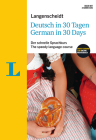 Langenscheidt German in 30 Days - The Speedy Language Course: The Language Course for English Native Speakers Cover Image