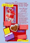 Valentine's Day Cards Designer Shapes, Tear Out, Decorate Cut Outs & Mail Book 1: Valentine's Day Cards Designer Shapes, Tear Out, Decorate Cut Outs & By Carol Lee Brunk, Carol Lee Brunk (Illustrator) Cover Image