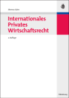 Internationales Privates Wirtschaftsrecht Cover Image