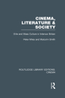 Cinema, Literature & Society: Elite and Mass Culture in Interwar Britain (Routledge Library Editions: Cinema) By Peter Miles, Malcolm Smith Cover Image