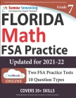 Florida Standards Assessments Prep: 7th Grade Math Practice Workbook and Full-length Online Assessments: FSA Study Guide By Lumos Learning Cover Image