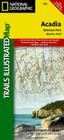 Acadia National Park Map (National Geographic Trails Illustrated Map #212) By National Geographic Maps Cover Image