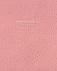 Graph Paper: Executive Style Composition Notebook - Pink Ostrich Skin Leather Style, Softcover - 7.5 x 9.25 - 100 pages (Office Ess By Birchwood Press Cover Image