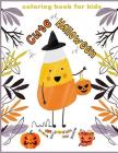 Cute Halloween Coloring Book for Kids Cover Image