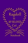 Ragdoll Is My Beloved Cat Notebook: Cat Lovers journal Diary, Perfect Gift For Ragdoll Cat Lovers. By Authentic Art Cover Image