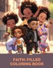 Faith-Filled Coloring Book Cover Image