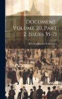 Document, Volume 20, part 2, issues 35-71 By New York (N Y ) Board of Aldermen (Created by) Cover Image