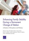 Enhancing Family Stability During a Permanent Change of Station: A Review of Disruptions and Policies By Patricia K. Tong, Leslie Adrienne Payne, Craig A. Bond Cover Image