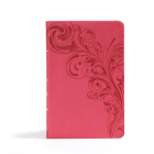 CSB Ultrathin Reference Bible, Pink LeatherTouch, Indexed By CSB Bibles by Holman Cover Image