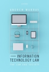 Information Technology Law 5th Edition By Murray Cover Image