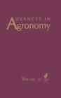 Advances in Agronomy: Volume 53 By Donald L. Sparks (Volume Editor) Cover Image