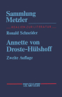 Annette Von Droste-Hülshoff (Sammlung Metzler) Cover Image