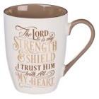 Ceramic Mug the Lord Is My Strength Psalm 28:7  Cover Image