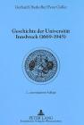 Geschichte Der Universitaet Innsbruck (1669-1945) (Rechts- Und Sozialwissenschaftliche Reihe #14) By Gerhard Oberkofler, Peter Goller Cover Image