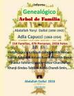 Arbol de Familia Capucci Dallal Informe Genealogico: Informe Genealógico 2da Edición By Abdallah Kamel Dallal Sakkal Cover Image