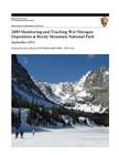 2009 Monitoring and Tracking Wet Nitrogen Deposition at Rocky Mountain National Park, September 2011 By U. S. Department National Park Service, Alisa Mast, David Clow Cover Image