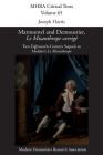 Marmontel and Demoustier, 'Le Misanthrope corrigé': Two Eighteenth-Century Sequels to Molière's 'Le Misanthrope' (Mhra Critical Texts #65) By Joseph Harris (Editor) Cover Image