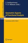 Geometric Aspects of Functional Analysis: Israel Seminar (Gafa) 1986-87 (Lecture Notes in Mathematics #1317) By Joram Lindenstrauss (Editor), Vitali D. Milman (Editor) Cover Image