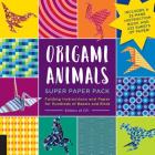 Origami Animals Super Paper Pack: Folding Instructions and Paper for Hundreds of Beasts and Birds--Includes a 32-page instruction book and 232 sheets of paper! (Origami Super Paper Pack) By Editors of CPi Cover Image