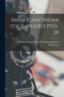 Americancinematographer13-1933-01 By Ca American Society of CI Hollywood (Created by) Cover Image