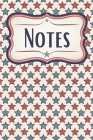 Patriotic Stars USA Notebook: Vintage Americana Notebook for American Patriots By Simple Magic Books Cover Image