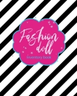 Fashion Doll Inventory Book: Record Your Fabulous Doll Collection - Black and White Stripes Cover Image