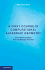 A First Course in Computational Algebraic Geometry (Aims Library of Mathematical Sciences #4) By Wolfram Decker, Gerhard Pfister Cover Image